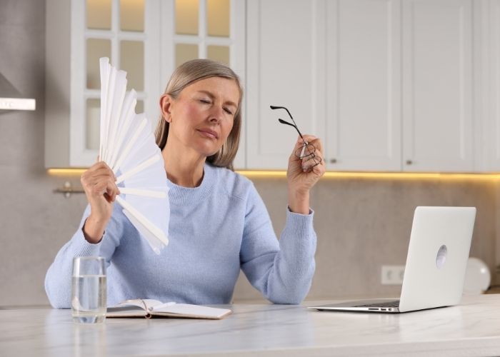 Fanning Hot Flashes