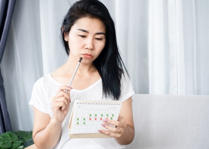 Irregular Periods Calendar